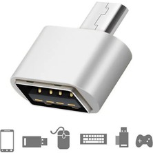 Layfhex Metal Kasa Type C To USB 3.1 Otg Data Çevirici Adaptör Hızlı Aktarım