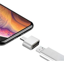 Layfhex Metal Kasa Type C To USB 3.1 Otg Data Çevirici Adaptör Hızlı Aktarım