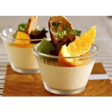 Paşabahçe 53298 Puding Karamel Kase - Çok Amaçlı Cam Kase 12 Li