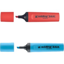 Eddıng Fosforlu Kalem (E-344)  ( Nar Çiçeği-Mavi)