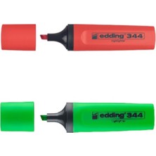 Eddıng Fosforlu Kalem (E-344)  ( Nar Çiçeği-Yeşil )