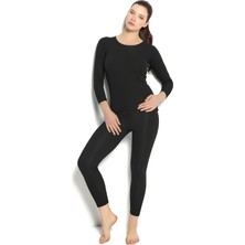 Jiber Kadın Siyah Termal Tek Üst 590 Konforlu Yumuşak Kumaş ve Esneklik Özellikleriyle Tasarlandı