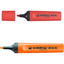 Eddıng Fosforlu Kalem (E-344)  ( Nar Çiçeği-Turuncu )