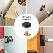 Gaman Yatak Baza Başlık Sabitleme Aparatı Ses Titreşim Önleyici Eşya Sabitleme 2 Adet 6 cm