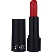 Note Deep Impact Lipstick Parlak Ruj 13 Impressive Red - Kırmızı & Volume Act Maskara Makyaj Seti