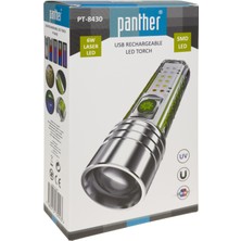 Panther PT-8430 USB Şarjlı El Feneri