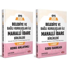 Data Yayınları 2024 Gys Belediye ve Bağlı Kuruluşları ile Mahalli Idare Birlikleri 2. Grup Konu Soru 2 Li Set Görevde Yükselme