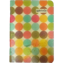 Mynote Campus Defter A6 40YP Çizgili - Renkli Daire