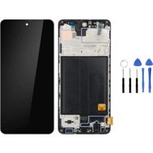 Telefon Kulübesi Samsung A51 2020 A515 Çıtalı Uyumlu LCD Ekran Dokunmatik