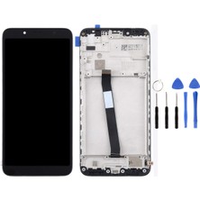 Telefon Kulübesi Xiaomi Redmi 7A Çıtalı Uyumlu LCD Ekran Dokunmatik Siyah