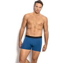 Jiber Erkek Indigo Modal Pamuklu Boxer 321