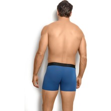 Jiber Erkek Indigo Modal Pamuklu Boxer 321