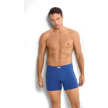 Jiber Erkek Indigo Pamuklu Likralı Boxer 274