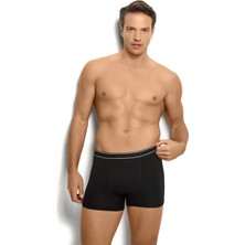 Jiber Erkek Siyah Likralı Boxer 277
