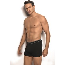 Jiber Erkek Siyah Likralı Boxer 277