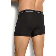 Jiber Erkek Siyah Likralı Boxer 277