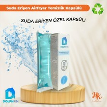 Dolphfin Airfryer Temizlik Kapsülü Çok Amaçlı Yağ Sökücü Suda Eriyen Sihirli Kapsül