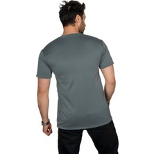 Maxi-Dry Aşırı Terleme Önleyici V Yaka T-Shirt, Ter Sızdırmaz, Çift Katmanlı