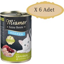 Miamor Tavuklu Yavru Kedi Çorbası 135 ml x 6