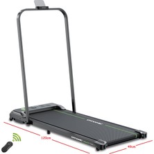 Dynamic Walkfitpad T500 Hb Tutma Kollu Bluetooth'lu Hoparlörlü Uygulama Destekli Enerji Tasarruflu Yağlama Gerektirmeyen Uzaktan Kumandalı Koşu Bandı