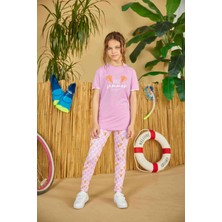 Weweus Erdem Weweus Lila Kız Çocuk Pijama Takımı 803