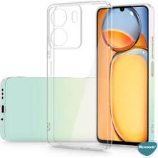 Microsonic Xiaomi Poco C65 Kılıf Transparent Soft Şeffaf