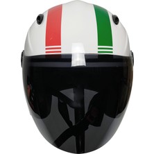 Free-M 601 Italy Kask (Siyah Camlı)