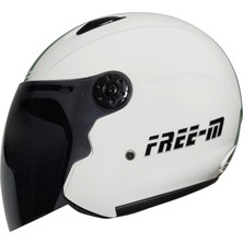 Free-M 601 Italy Kask (Siyah Camlı)