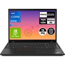 Lenovo Mws Thinkpad P16S Gen 2 Intel Core I7-1360P 32GB 2tb SSD 4gb Rtx A500 16" Wuxga Windows 11 Pro Taşınabilir Iş Istasyonu 21HK004BTX 001