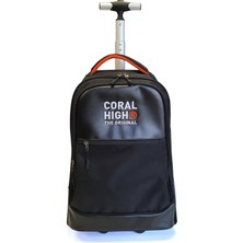 Coral High Siyah Iki Kademeli Çekçekli Çanta 23256