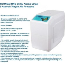 Hyundai Hnd-35 Su Arıtma Cihazı Pompasız