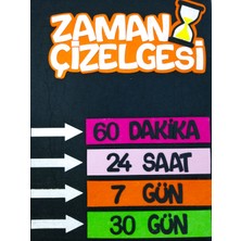 Keçeli Dünyam Zaman Çizelgesi Panosu, Interaktif (Keçe Eğitim Materyali)
