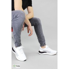 Marcomen Erkek  Deri Günlük Yürüyüş Özellikli Air Taban Spor Tarz  Ayakkabı MR24/CS9465