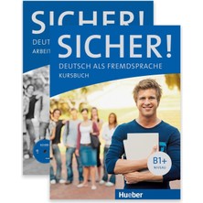 Sicher!: B1+ Kursbuch  und Arbeitsbuch mit Audio-CD