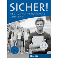 Sicher!: B1+ Kursbuch  und Arbeitsbuch mit Audio-CD