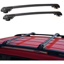 Thunder Fiat Fiorino 2008-2022 Thunder Carrier Siyah Kilitli Ara Atkı Tavan Çıtası Taşıma Barı