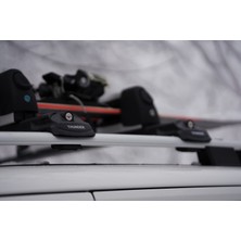 Thunder Jeep Renegade 2023 2024 2025 Thunder Carrier Siyah Kilitli Ara Atkı Tavan Çıtası Taşıma Barı