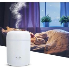 300 ml Ultrasonik Hava Nemlendirici Ortam Nemlendirici Işıklı Hava Nemlendirici Buharlı Nemlendirici Buhar Makinesi ve Aroma Difüzörü H2O Nemlendirici Oda Nemlendirici