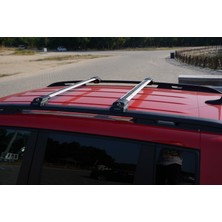 Thunder Vw Transporter (T6) Thunder Carrier Gri Kilitli Ara Atkı Tavan Çıtası Taşıma Barı
