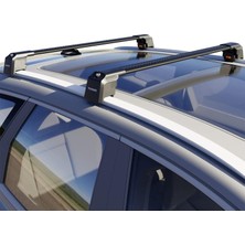 Thunder Fiat Panda 2012 2025 Thunder Carrier Siyah Kilitli Ara Atkı Tavan Çıtası Taşıma Barı