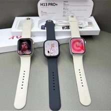 Ns Store Hello Watch 2024 Series H13 Pro Plus+ 1gb Hafızalı 45MM Çift Kordon Aksesuar Bağlantılı Akıllı Saat