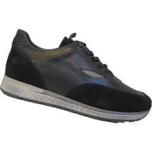 Slope SLOPE 1617 Deri Sneaker Erkek Ayakkabı Siyah
