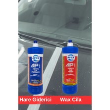 Apex Pasta Cila Hare Giderici 1 Litre + Wax Pasta Cila Sıvısı 1 Litre