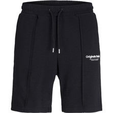 Jack & Jones Jpstkane Jjvesterbro Swea Siyah Erkek Şort