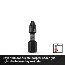 Einhell S-CASE 28 Parça Darbeye Dayanıklı Bits Uç Seti (25 Mm Uçlar, 50 Mm Uçlar, 60 Mm Uç Tutucu, Lokmalar Dahil Saklama Kutusu)