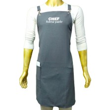 Mutfakta Moda Özel Mutfak Aşçı Önlüğü / Özel Su ve Leke Tutmaz Kumaş Profesyonel Master Chef Önlüğü