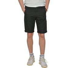 Deepsea Yeni Sezon Fermuarlı Slim Fit Kargo Şort Kapri 2301613