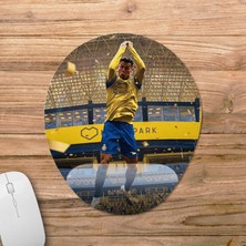 Pixxa Cristiano Ronaldo - Al Nassr Fc Bilek Destekli Mousepad Model - 2 Oval