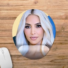 Pixxa Kim Kardashian Bilek Destekli Mousepad Model - 3 Oval