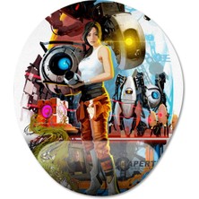 Pixxa Portal 2 Bilek Destekli Mousepad Model - 2 Oval